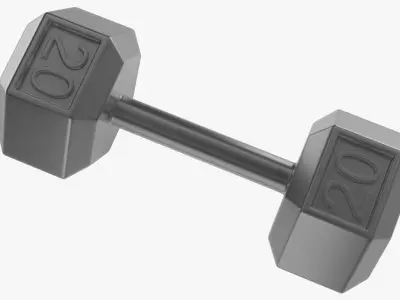 Dumbbell 2 3D model
