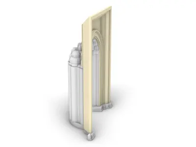 Muqarnas Model in Mihrab Mosque  3D model