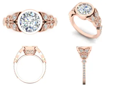 Ring iz 44 3D print model