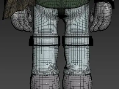 KAWS soldier STAR WARS 3D print model