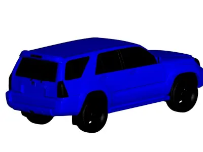 Toyota 4Runner 2007 3D model