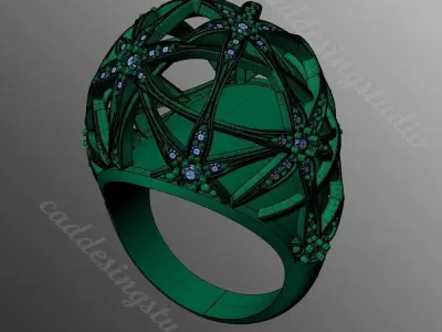 Ring bi 64 3D print model