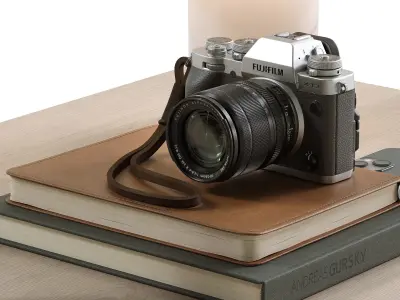 Desktop workplace decor 3D model