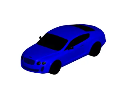 Bentley Continental Coupe 3D model