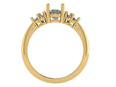 trinity ring  3D print model