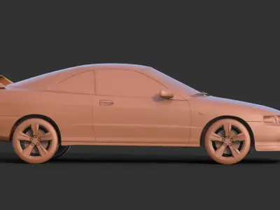 Honda Integra Type R DC2 3D print model