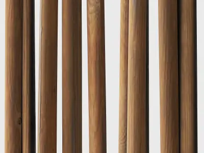 Screen branch thin decor n4 3D model