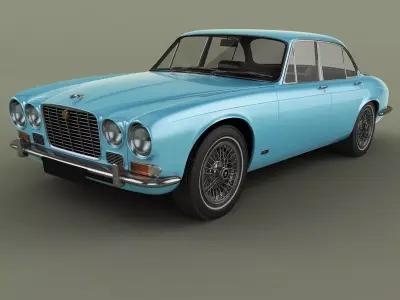 Jaguar XJ6 Series 1 3D model