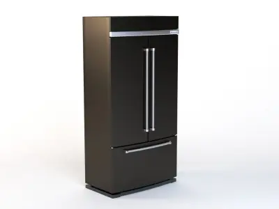 Kitchenaid 24 2 Cu  Ft 3D model