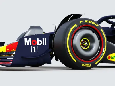 F1 RedBull RB18 2022 3D model