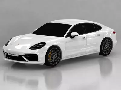 Porsche Panamera Model 2020 3D model