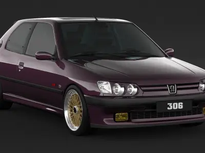 Peugeot 306 S16 3D model