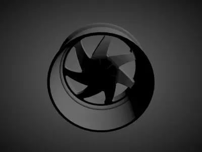 RAD48 VR scalable and printable rims 3D print model