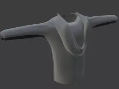 Hoodie shirt 3D model