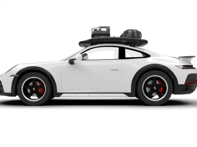 Porsche 911 Dakar 2023  3D model