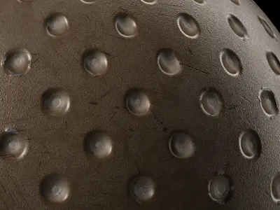 Metal Materials 59- Metal panels By Painting - Pbr 4k Seamless Texture