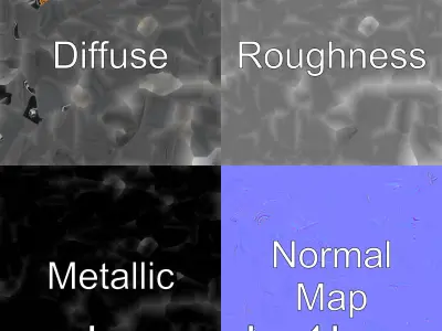 Graphic Print T-Shirt Low-poly 3D model