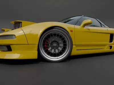 Honda NSX 1st generation Tuned 3D model