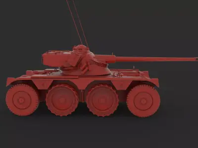 Panhard EBR 3D print model
