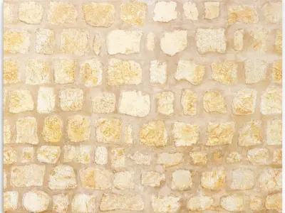 Collection of stone slate 3D model