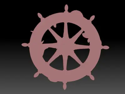 Steering wheel  3D print model