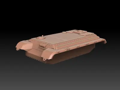 Tank Frames 3D print model