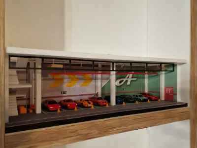 Garage Diorama 1 64 3D print model