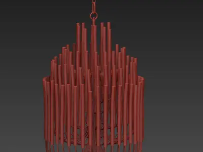 Arteriors Tilda 21 Ceiling Chandelier 3D model