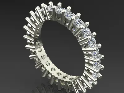 Band Ring 3D print model