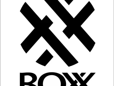 BOXX LOGO Outline Free 3D model