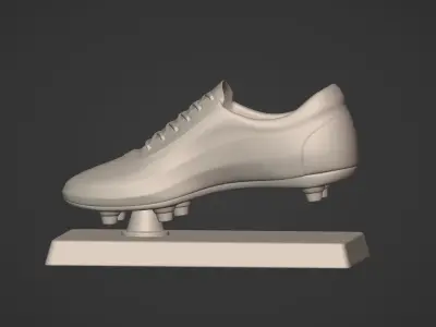 Top Goal Scorer Trophy  Low-poly 3D model