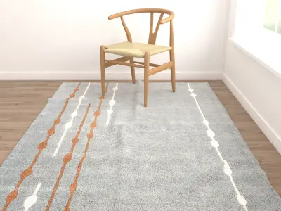 Rugs No 304 Low-poly 3D model