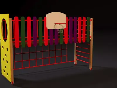 Sports complex 21 3D model