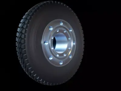 Goodyear Armormax Wheel 3D model