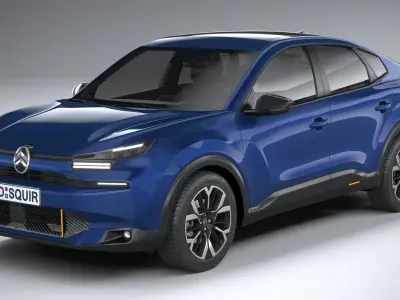 Citroen C4X 2025 3D model