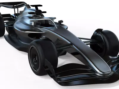 F1 2022 model Low-poly 3D model