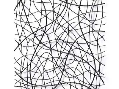 Handmade Metal Abstract And Geometric Wall Decor by Wayfair 3D model