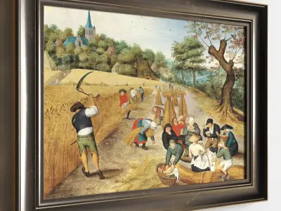 classic frame 01 Low-poly 3D model