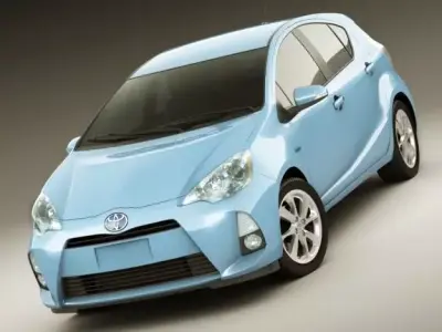 Toyota Prius C Aqua Hybrid 3D model