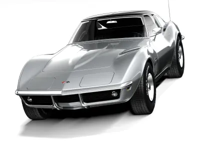 Chevrolet Corvette C3 1969 3D model