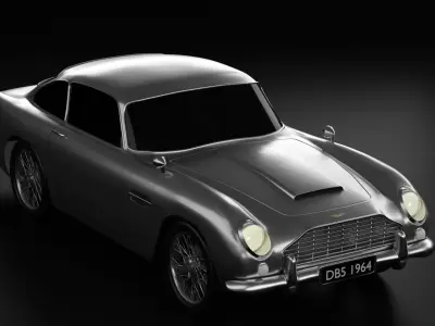 Aston martin DB5 3D model buy