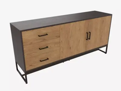 Sideboard Amsterdam 03 3D model