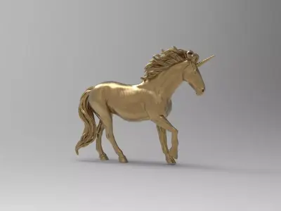 Unicorn 3D model