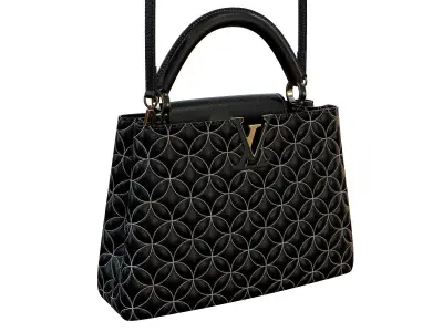 Louis Vuitton bag Capucines Ornament Leather 3D model