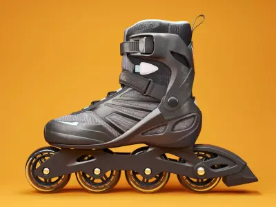 Rolki Rollerblade Zetrablade  3D model