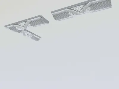 Classic Patterned Lath Free 3D model