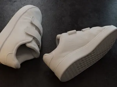 Baby Shoe - 001 - Scanned - Printable 3D print model