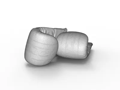 RDX Boxing gloves Low-poly 3D model