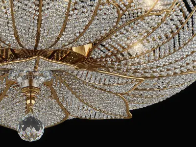 70518x Riccio Osgona Chandelier 3D model