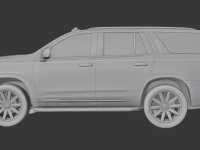 Cadillac Escalade  3D print model
